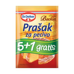 Dr. Oetker prašak za pecivo 72g 5+1