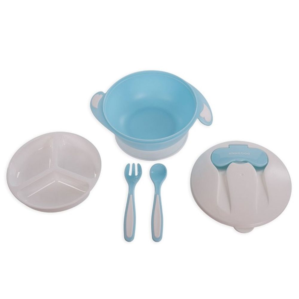 Kikka Boo Zdjelica sa poklopcem 4U1 700ml, Blue slika 4