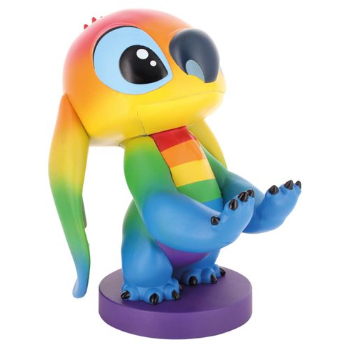 Disney Stitch Rainbow figure clamping bracket Cable guy 20cm slika 5