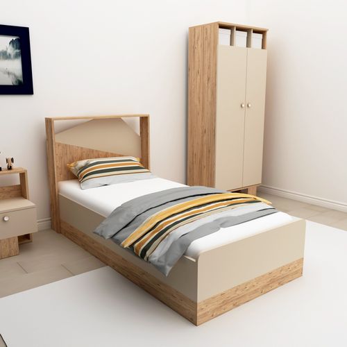 Sneker 94 - Atlantic Pine, Beige Atlantic Pine
Beige Single Bedstead slika 3