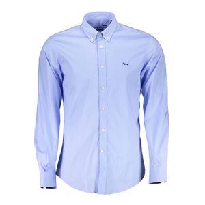 HARMONT &amp; BLAINE MEN'S LONG SLEEVE SHIRT LIGHT BLUE