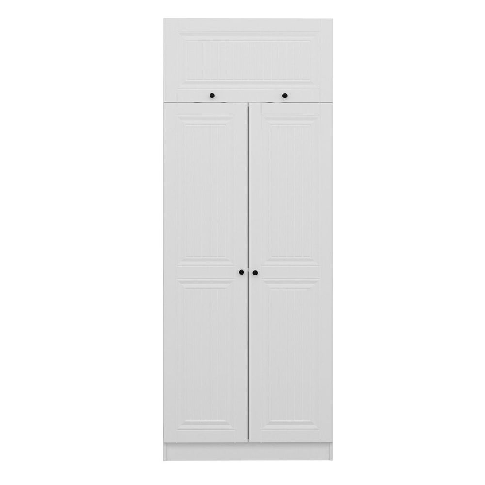 Kale White - 2236 Bijela Garderobna Ormarić slika 3