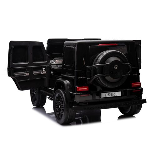 Licencirani auto na akumulator Mercedes Benz G63 AMG XXL 4x4 - dvosjed - crni slika 8