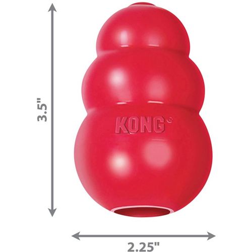 KONG Igračka za psa, Classic, Medium, 8,89x5,72x5,72cm slika 7