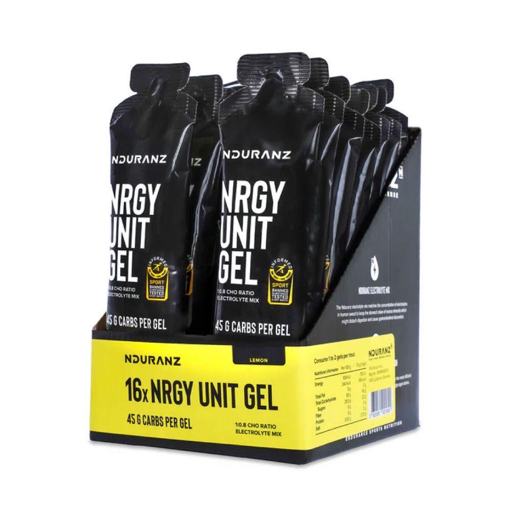 Nduranz Nrgy Unit Energetski gel sa okusom limuna, 1kom slika 1