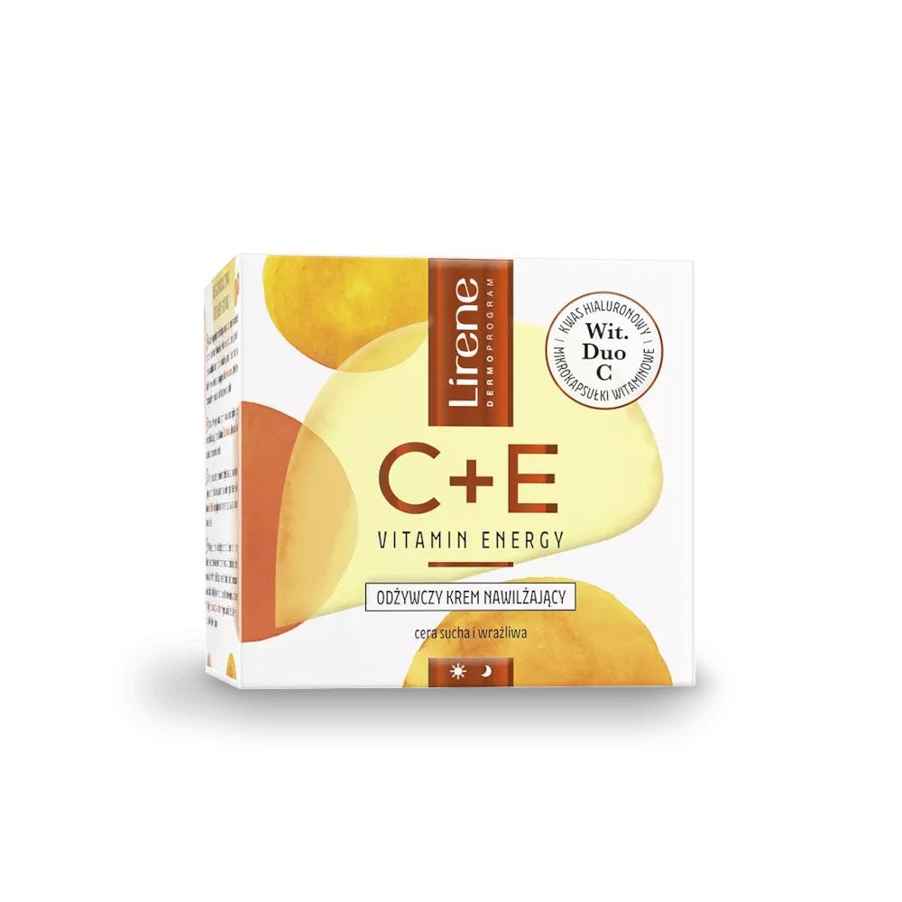 Lirene Vitamin C+E hranjiva i hidratantna krema D/N 50ml slika 1