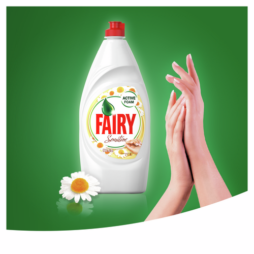 Fairy Kamilica&Vitamin E- Tečnost za pranje posuđa 450ml slika 4