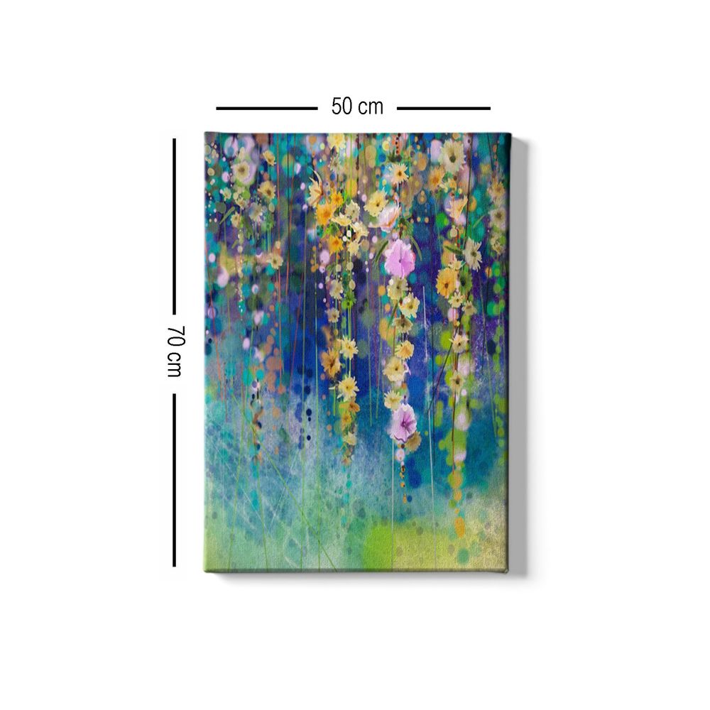 Šareno Dekorativno Slikanje na Platnu (50 x 70 cm) - Model 195 slika 4