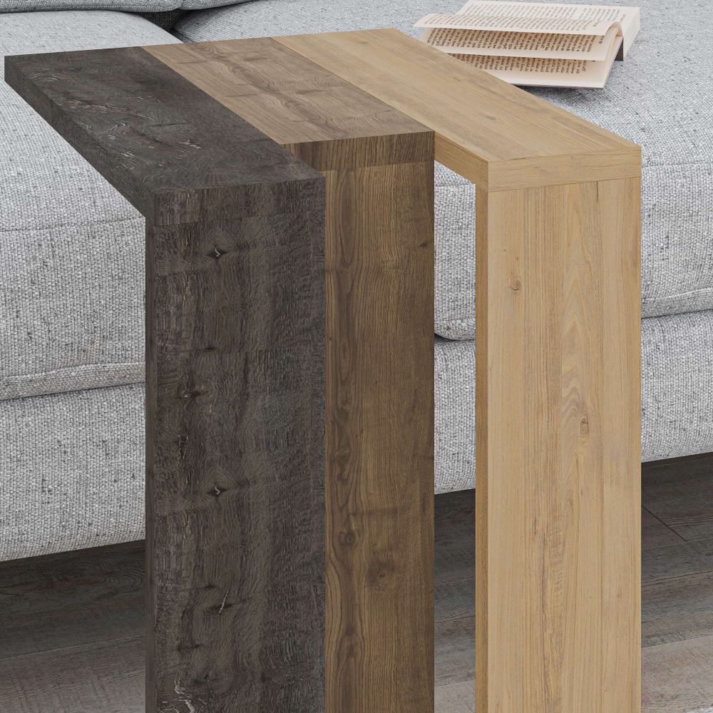 Muju - Tamni Kafeni Noćni Ormarić Hitit, Sapphire Oak slika 3