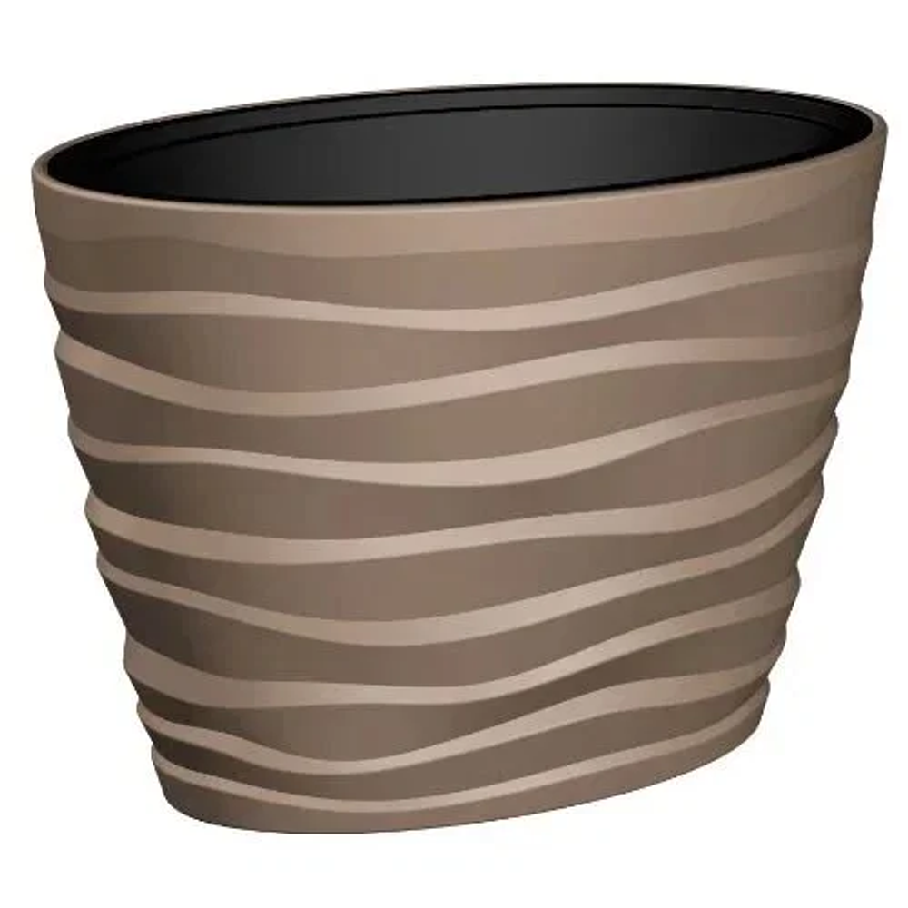 Gardino Saksija Bora oval 60 × 39 × 58 cm moka slika 1