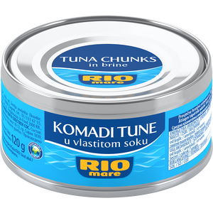 RIO mare Komadi tune u vlastitom soku Naturale 160 g