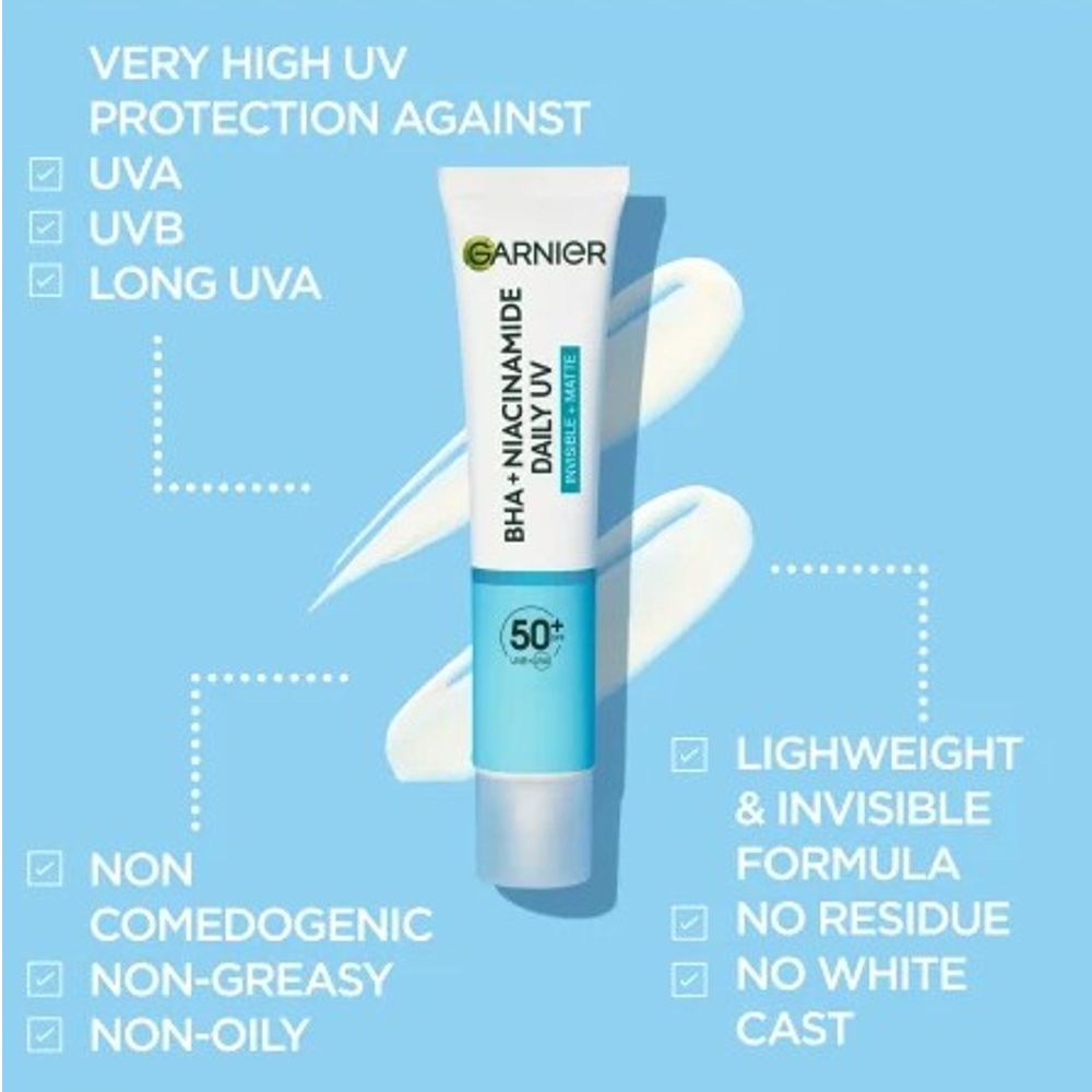 Garnier pure active niacinamid tečnost spf50+ 40ml slika 4
