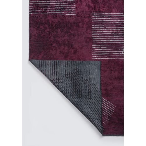 Tepih MATRIX DARK DAMSON, 160 x 230 cm slika 4