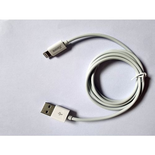 Xwave Kabl USB IPHONE 1.2M 3A,lightning,PVC beli slika 2