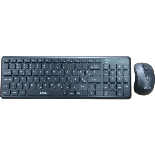 Bežična tastatura + miš Zeus Z300 Srb slika 1