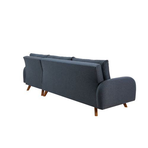 Atelier Del Sofa Hera 2 Ugao - Tamnoplava Ugaona Sofa na Razvlačenje slika 15