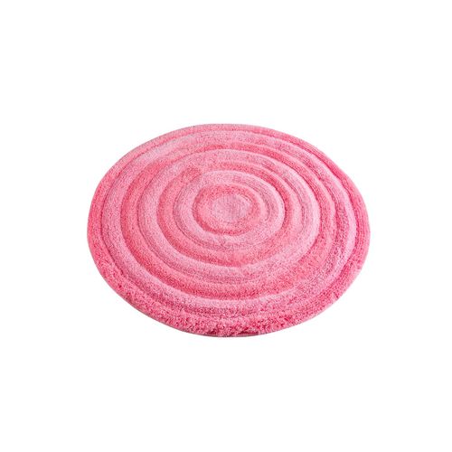 Colourful Cotton Akrilna kupaonska prostirka Round - Candy Pink (90) slika 2