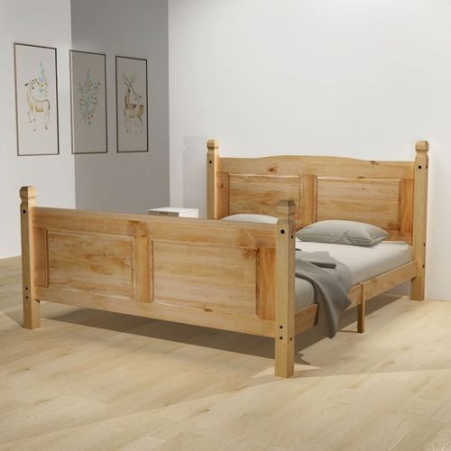 Krevet od meksičkog bora u stilu Corona s madracem 160 x 200 cm slika 46