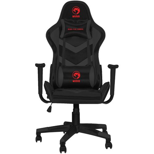 Marvo gaming stolica CH-106BK, crna slika 1