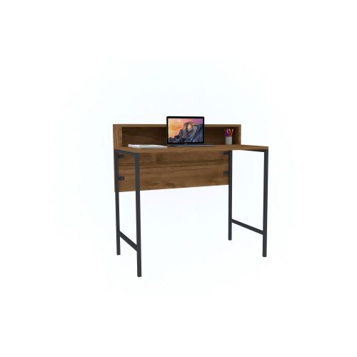 Woody Fashion Studijski stol, Uso - Walnut, Black slika 2