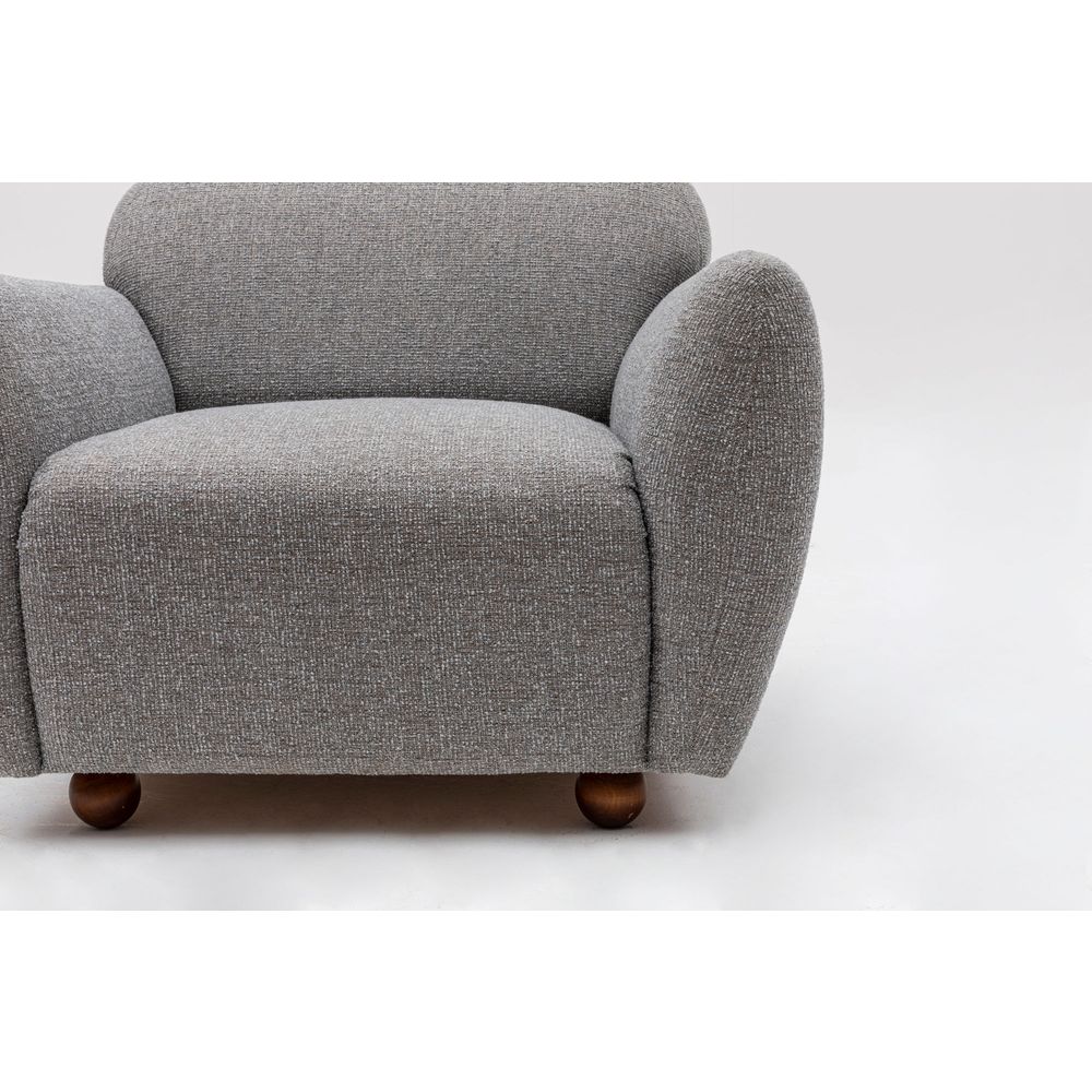 Eddy - Svijetlosivi Wing Chair slika 8