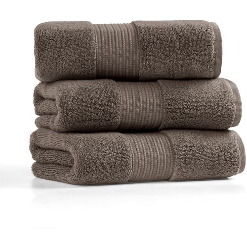 L'essential Maison Chicago Set - Dark Brown Dark Brown Towel Set (3 Pieces) slika 1
