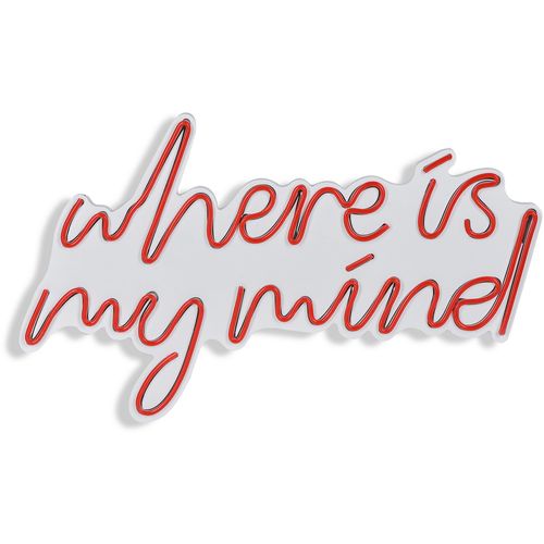 Wallity Ukrasna plastična LED rasvjeta, Where Is My Mind - Red slika 6