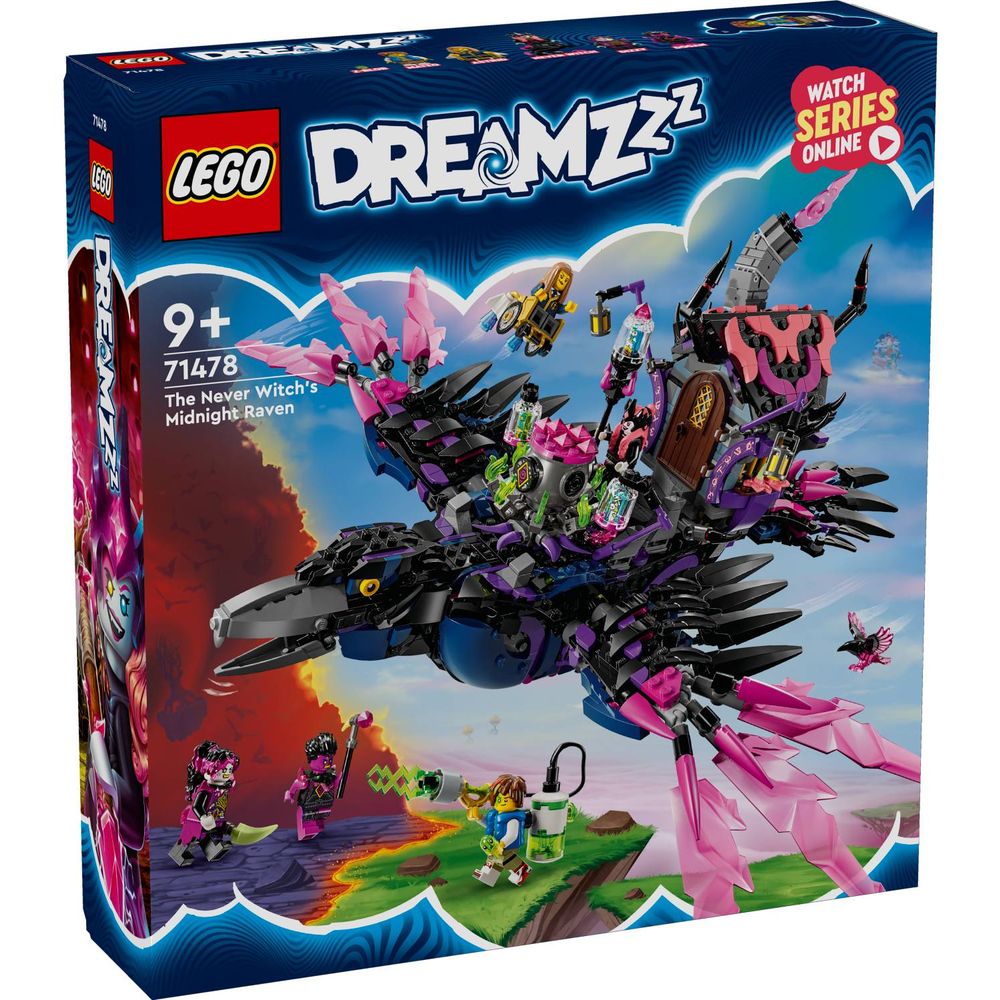 LEGO 71478 Noćni gavran Vještice iz Nevera slika 1