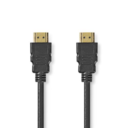 Kabel NEDIS, HDMI (M) na HDMI (M), crni, 3m, 4K, pozlaćeni, bulk slika 1