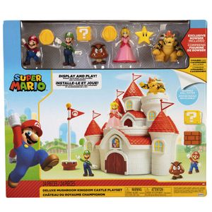 Super Mario Bros Deluxe Dvorac Igračka Set iz Kraljevstva Gljiva