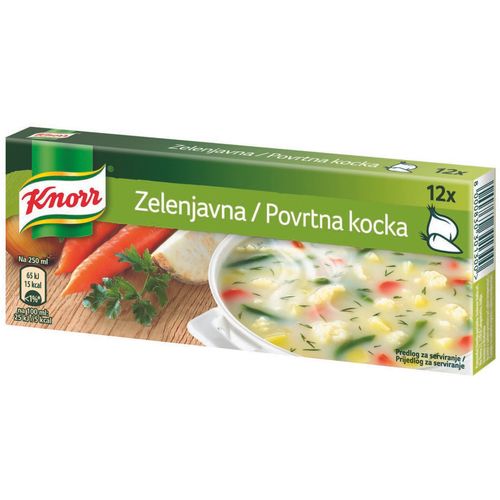 Knorr kocka povrtna 120g slika 1