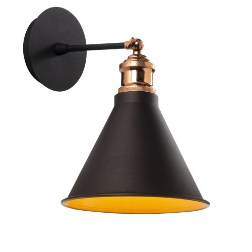 Berceste - N-680 Crna Zidna Lampa slika 2