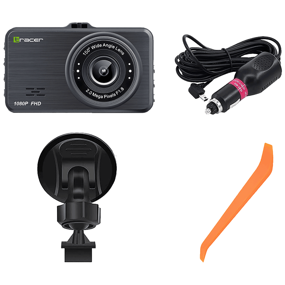 Tracer Auto kamera, 2 Mpixel, FullHD, microSD, G-senzor - 3.0S FHD CAPRI DASH CAM slika 5