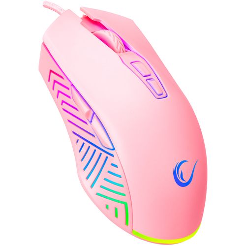 Rampage gaming miš smx-g68 roze slika 1