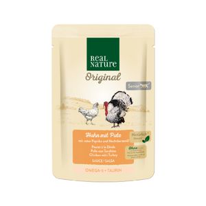 Real Nature Cat Senior piletina i perad u umaku 85 g