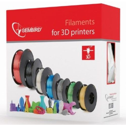 3DP-TPE1.75-01-BK TPE FLEKSIBILNI Filament za 3D stampac 1,75mm kotur 1KG BLACK slika 2