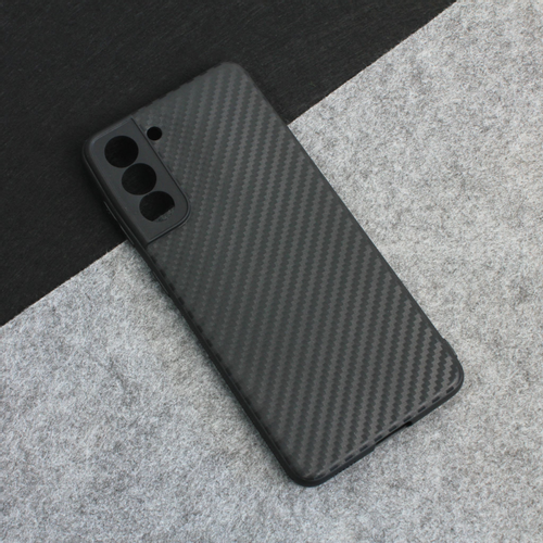 Maska Carbon fiber za Samsung G991B Galaxy S21 crna slika 1