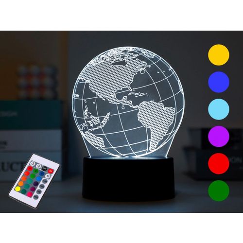 Lampa 3D na dodir iTotal promjena boja World XL2335 slika 1
