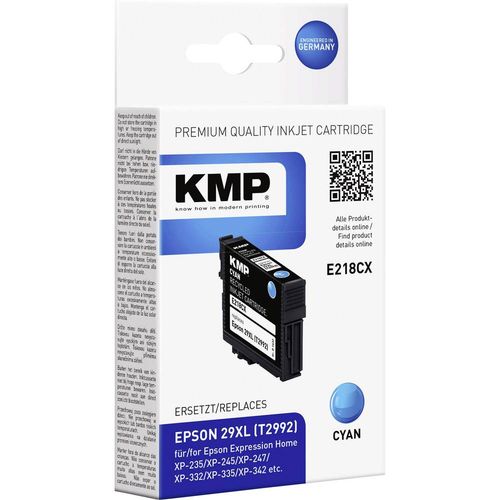 KMP tinta zamijenjen Epson 29XL, T2992 kompatibilan  cijan E218CX 1632,4003 slika 1