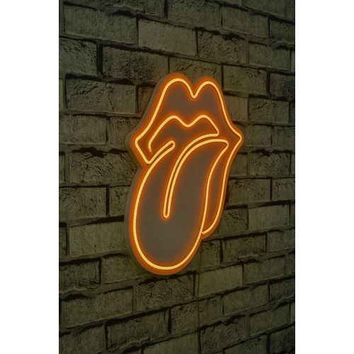 Wallity Ukrasna plastična LED rasvjeta, The Rolling Stones - Yellow slika 1