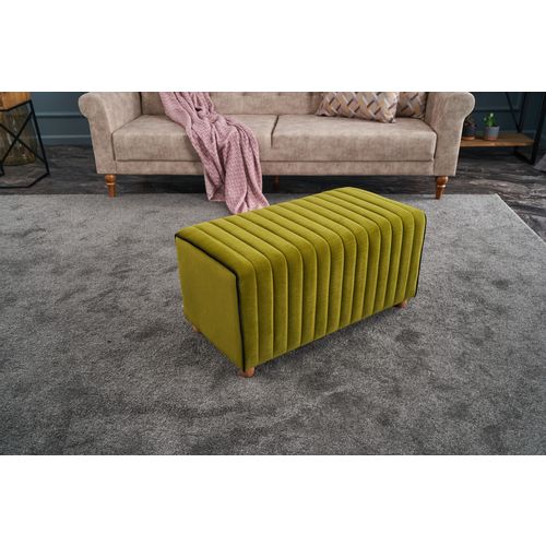 Atelier Del Sofa Tabure, zelena, Mabel Puf - Green slika 1