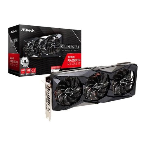 SVGA Asrock Radeon RX6750 XT Challenger Pro OC 12GB, RX6750XT CLP 12GO slika 1