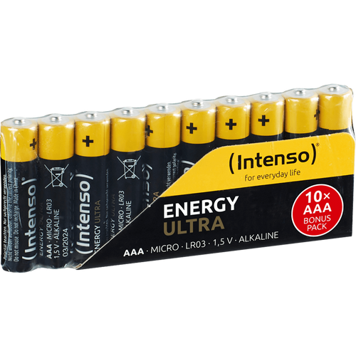 Intenso baterija alkalna, AAA LR03/10, 1,5 V, blister 10 kom - AAA LR03/10 slika 1