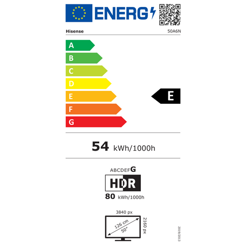 Hisense televizor UHD Smart TV 50A6N slika 2