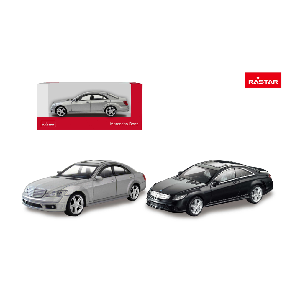 RASTAR 37100 Mercedes S63 AMG Die Cast 1:43 - Izvanredna replika slika 3
