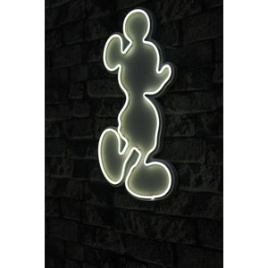 Wallity Ukrasna plastična LED rasvjeta, Mickey Mouse - White