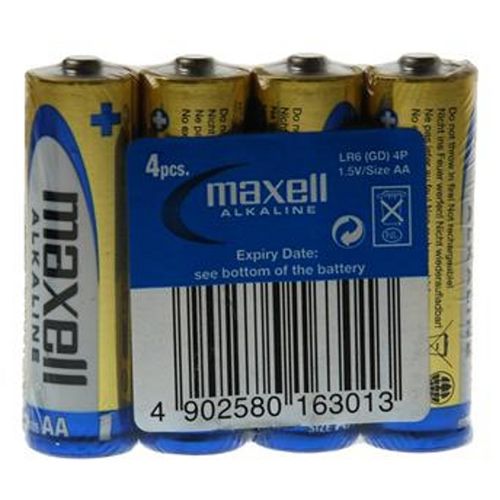 Maxell alk. baterija LR-6/AA,4kom,shrink slika 2