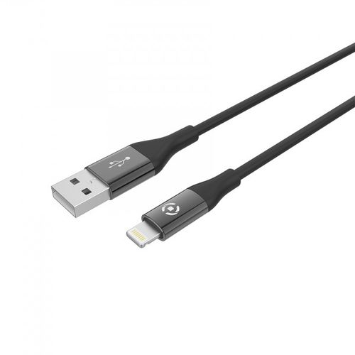 CELLY USB - LIGHTNING kabl u CRNOJ boji slika 1