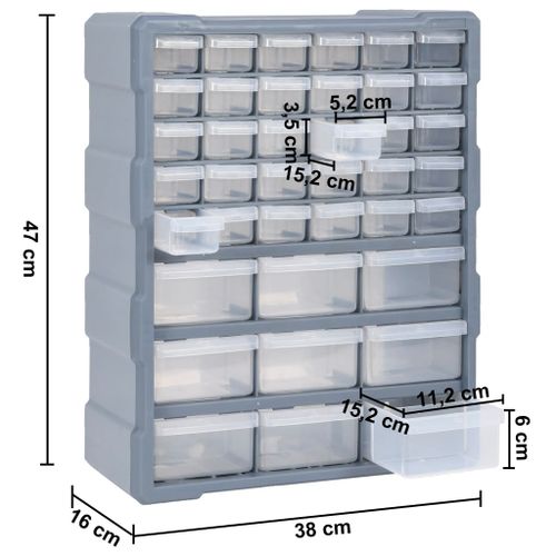 Organizator s 39 ladica 38 x 16 x 47 cm slika 36