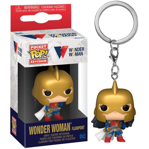 Pocket POP Keychain DC Comics 80Th Wonder Woman Flashpoint slika 1